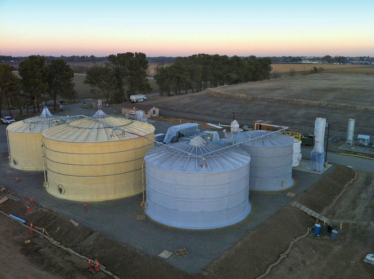 UC Davis Digester Tank Spray Foam Insulation System 2 1