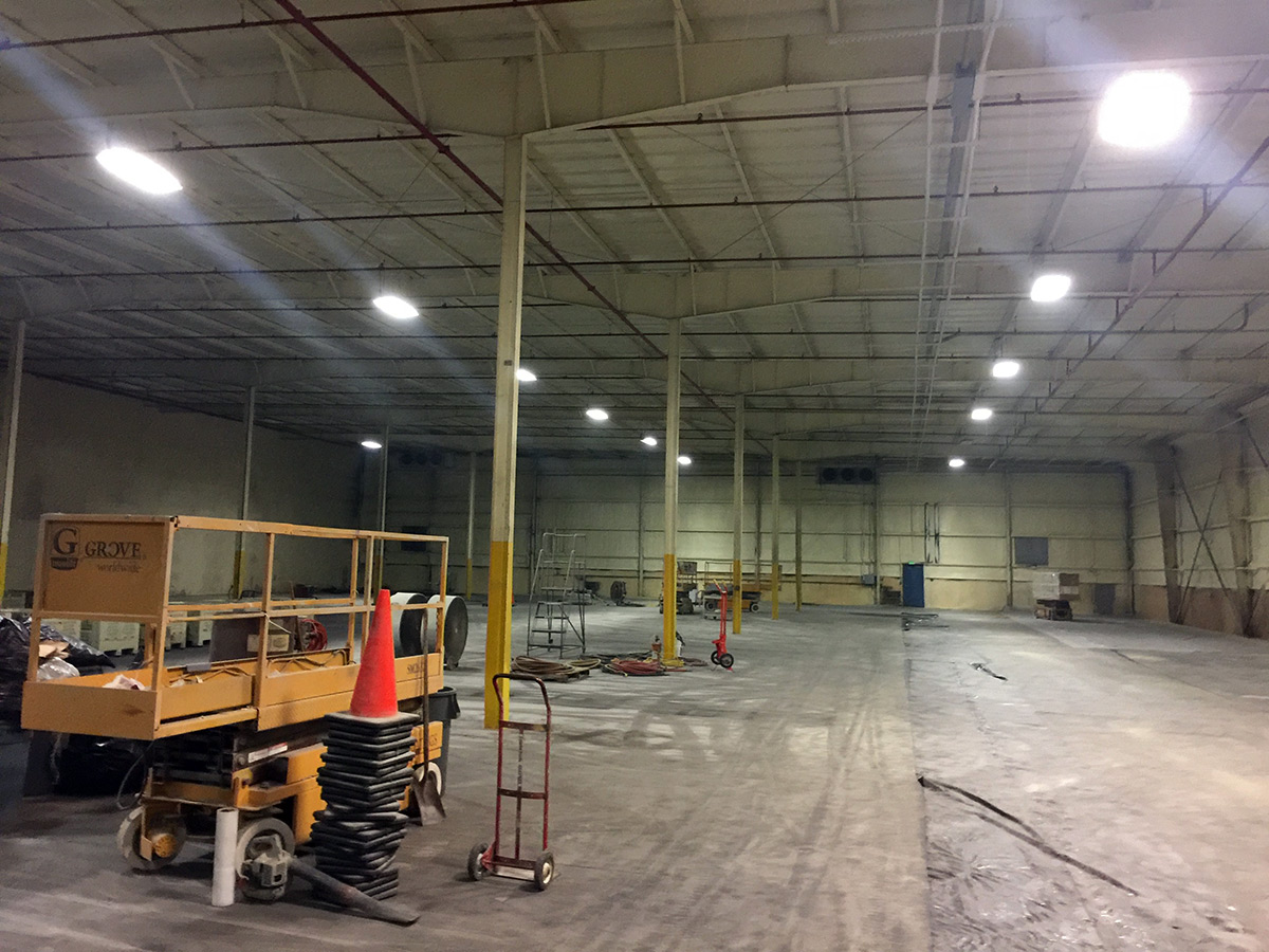 spray foam insulation Napa Valley Wine Storage Facility