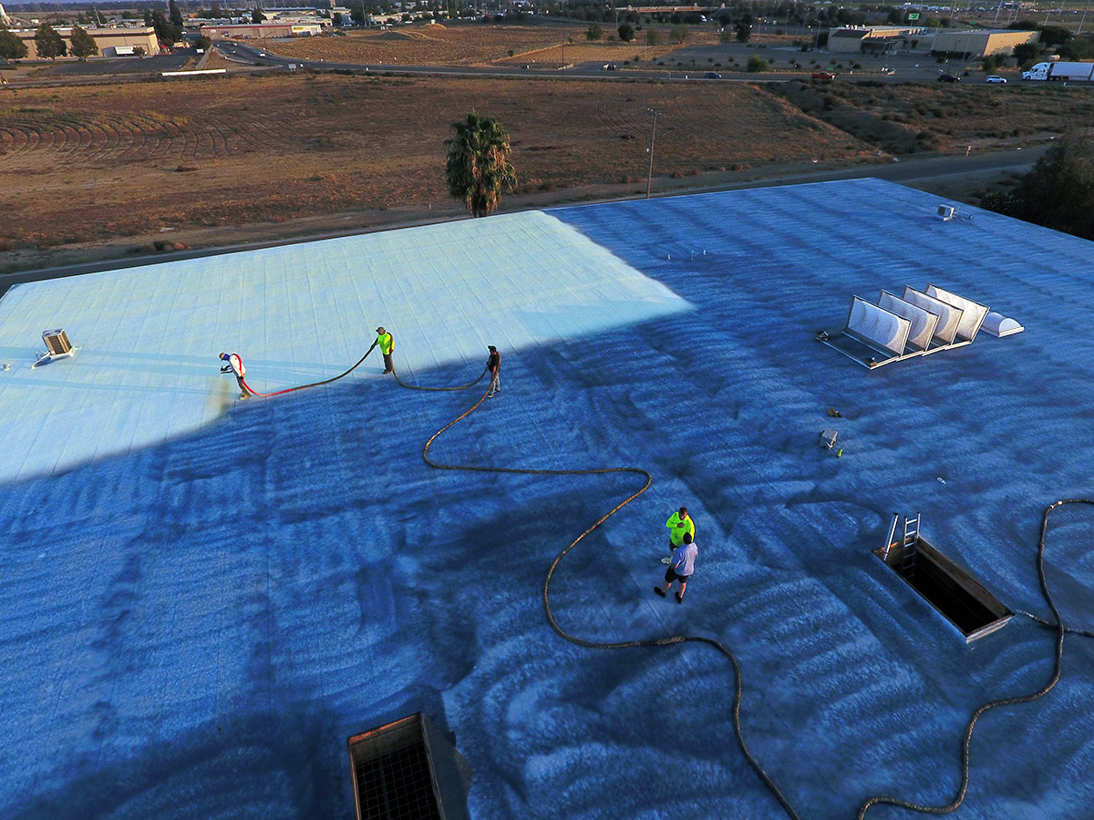 spray foam roofing 1